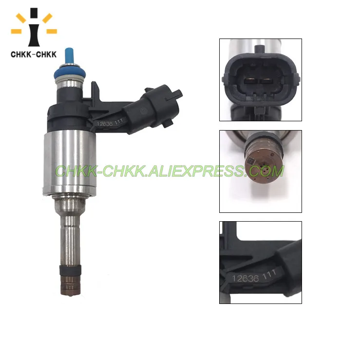 CHKK-CHKK 0261500112 12636111 fuel injector for BUICK REGAL 2011~2013 VERANO 2013~2016 2.0L L4 Turbocharged