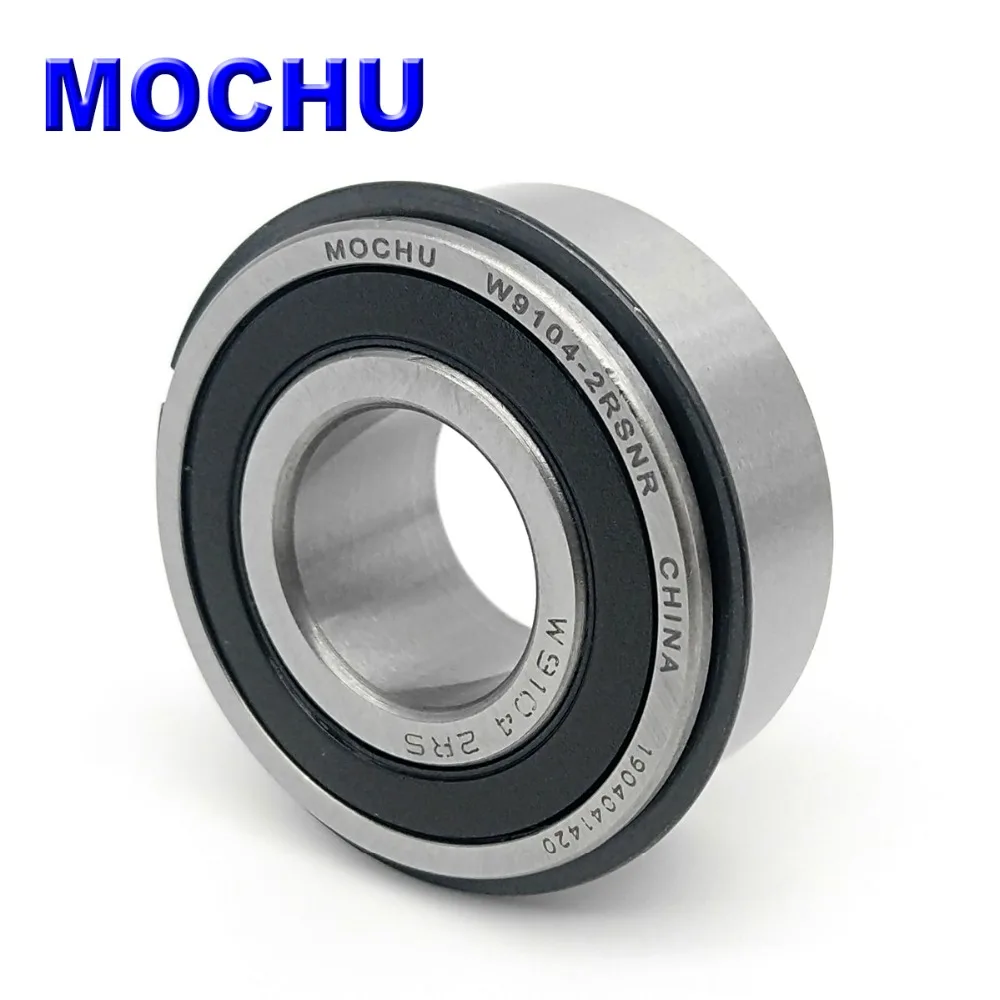MOCHU W9104-2RSNR W9104-2RS 19.05X42X17.462 Einreihiges Rillenkugellager mit Nut und Sicherungsring – Detail 3