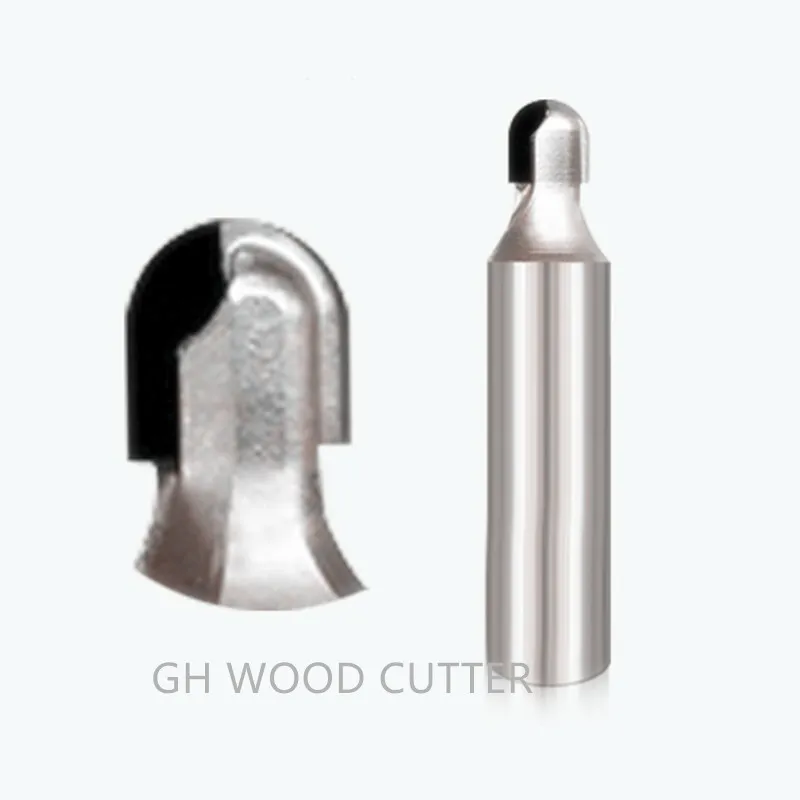 Diamond wood working tools cove box bit PCD cnc router bits mill 6mm cutters Round Nose Bits wood circular arc cutter furniture