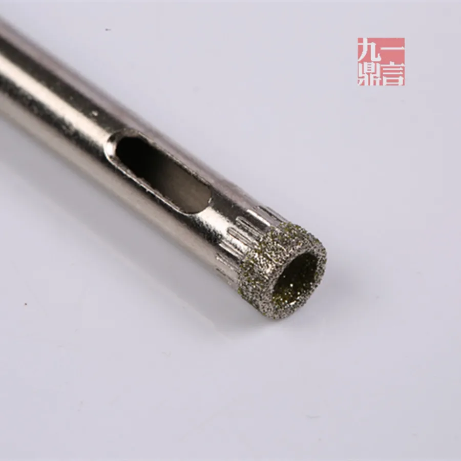 6mm 다이아몬드 코팅 드릴 액세서리 비트, 구멍 톱 유리 화강암 커터 오프너 비트, 무료 배송, 100 개/묶음