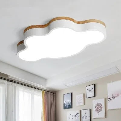 

Macaron color LED Ceiling Lights For Child room Living Room cloud shape With Remote Control Ceiling Lamp Lighting Fixtures