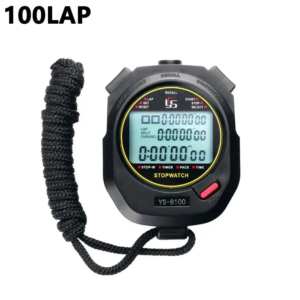 Stopwatch Digital Stop Watch Training Running Timer For Sports Water Resistant Timer Stopwatch Timer Sports Competition Supplies