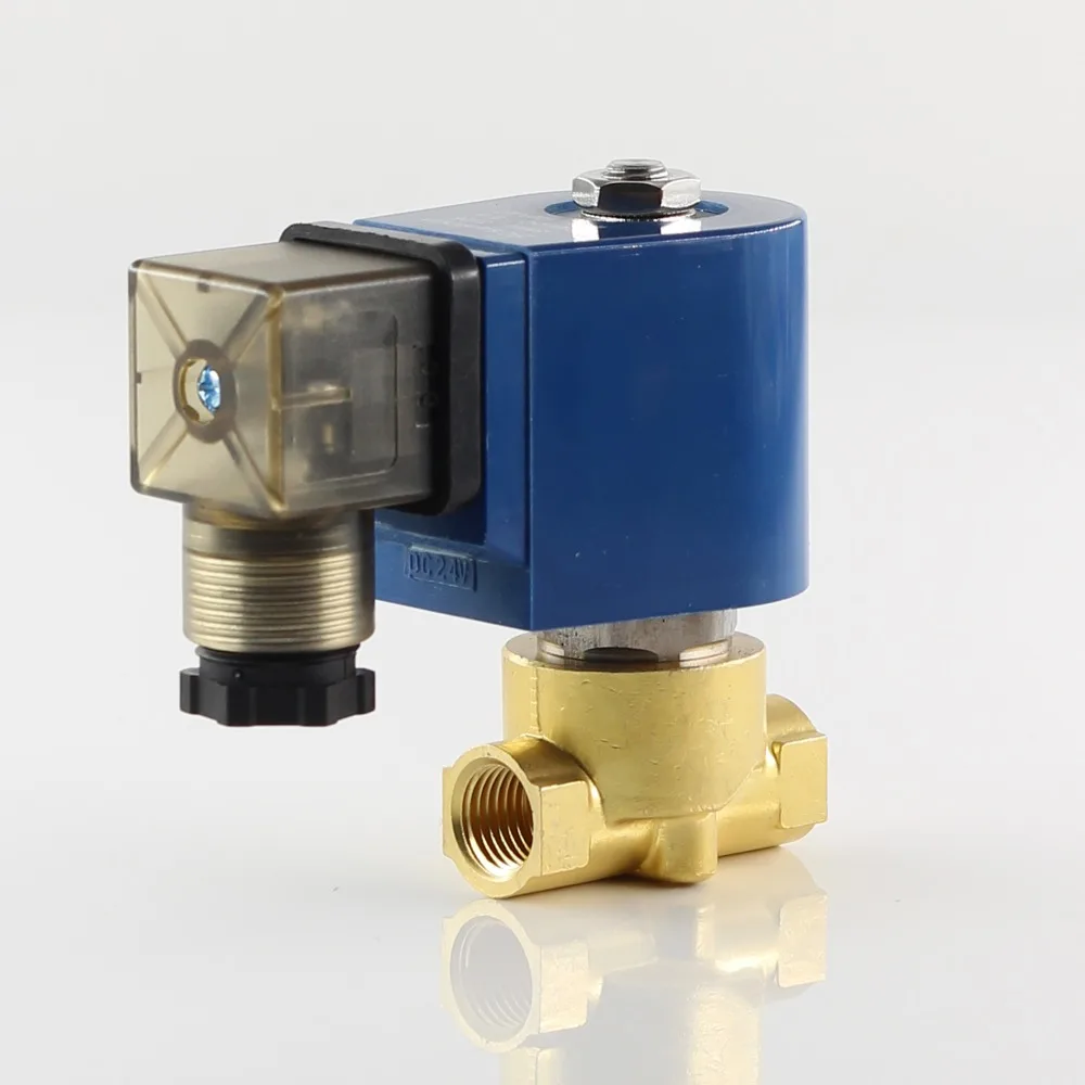 2/2-way Direct Acting Solenoid Valve,Normally Closed,Fluid Media Hot Water Gas Oil Etc.G or NPT 1/8