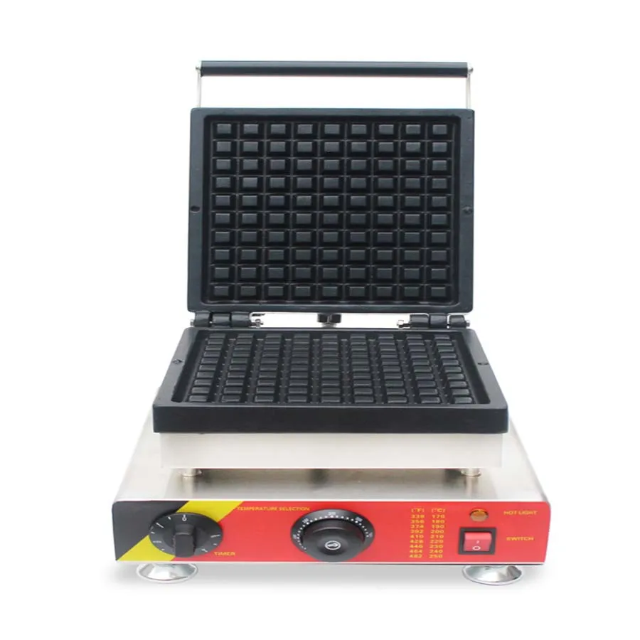 

high quality waffle maker machine equipment Belgian waffle maker square Liege waffle maker machine with lowest price