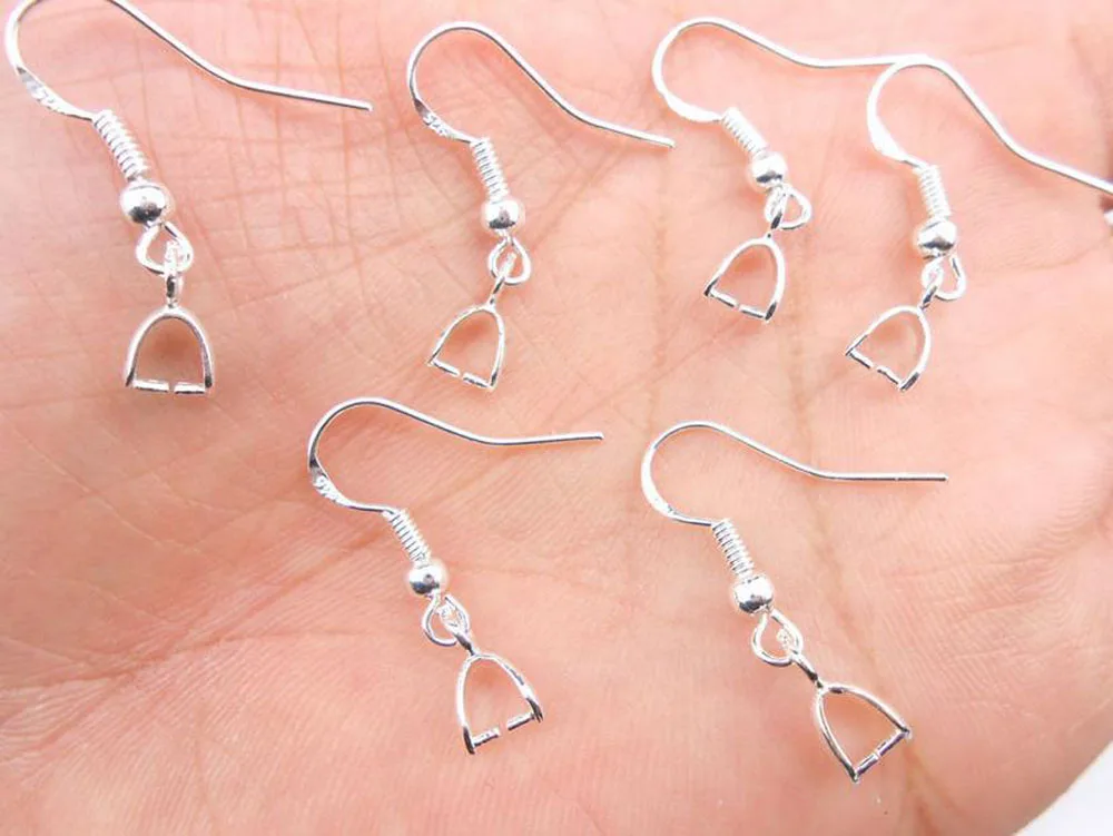 The majority lot DIY Earring Findings Earrings Clasps Hooks Fittings DIY Jewelry Making Accessories 925 Hook Earwire Jewelry