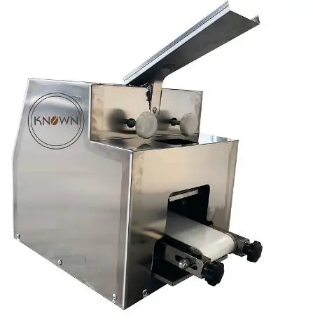 

Big Capacity 100 pies/min Can Be Adjusted Dumpling Wrapper Making Machine For Sale