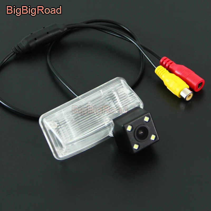 

BigBigRoad Car Rear View Reverse Backup Parking Camera For toyota reiz 2010 2012 Canarado Estima Tarago Mark X Crown S200 S 200