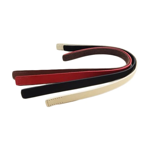 1Pair Genuine Leather 50 CM Handles Durable Shoulder Bags Detachable Belt Handle DIY Handmade Replacement Handbag Straps