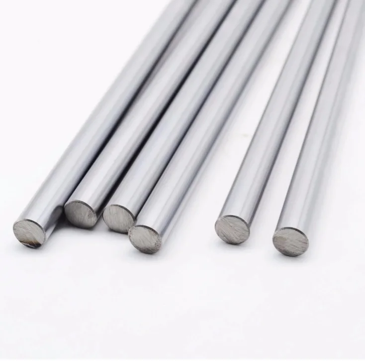 100pcs/lot Dia 10mm shaft 350mm long Chromed plated linear shaft hardened shaft rod bar rail guide for 3d printer cnc parts