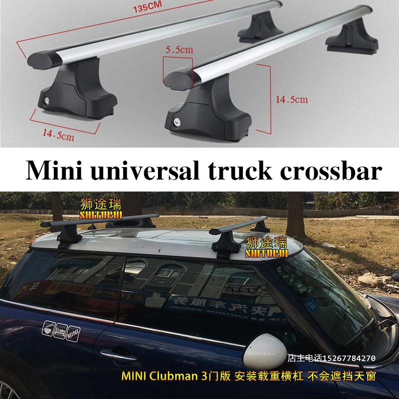 for MINI JCW COUNTRYMAN CLUBMAN  JCW CLUBMAN  Roof load luggage bar rack Luggage box Luggage box Spot light Bicycle rack