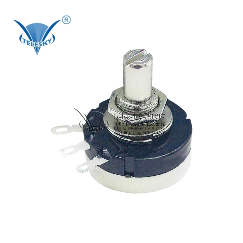 Carbon film potentiometer RV24YN20S B203 adjustable resistance lap 20k carbon film potentiometer diaphragm