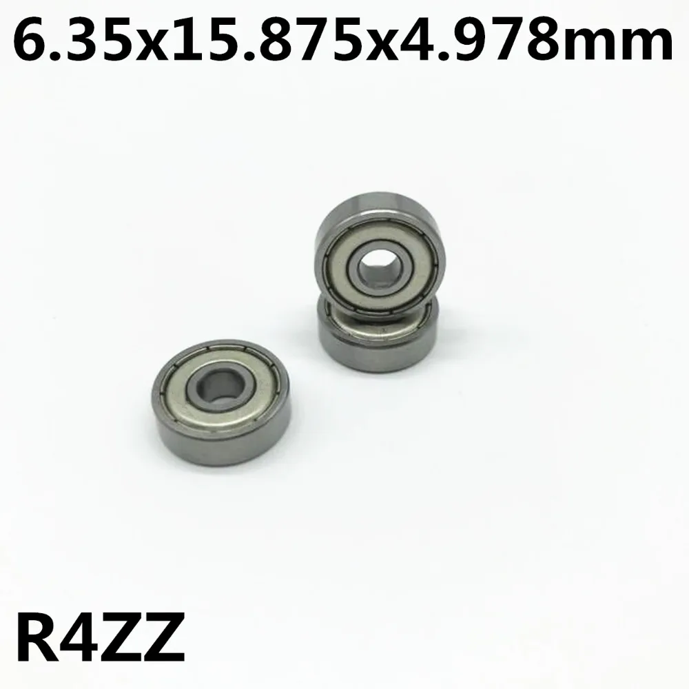 

10pcs R4ZZ deep groove ball bearing 6.35x15.875x4.978mm High quality