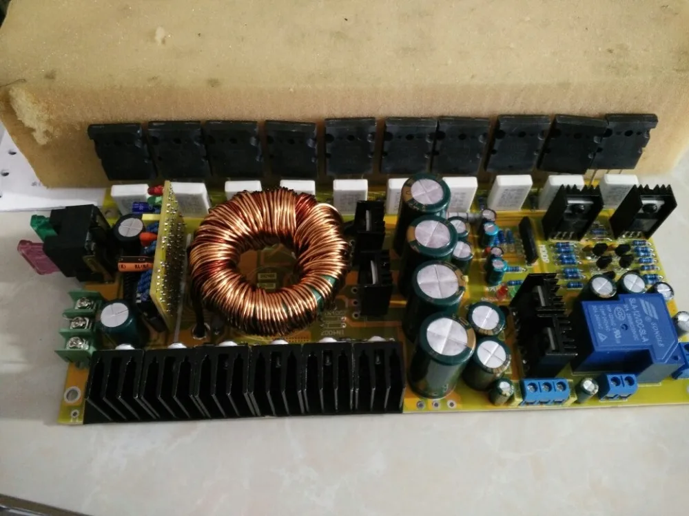 

NEW fever DC12V high power 500W mono original 5200 / 1943 TTC5200 TTA1943 amplifier board