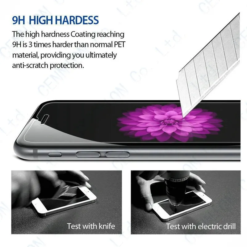 Ultra Thin 2.5D 9H Tempered Glass Film Screen Protector for iPhone 14 13 12 11 mini Pro XR XS Max X 8 7 6s 6 plus 500