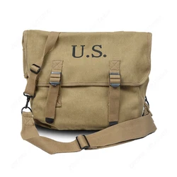 WWII WW2 US Army M1936 Haversack M36 Musette Field militar caza senderismo escalada Camping mochila bolsa