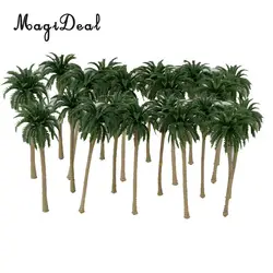 20x 1/120 Model Train Railway Coconut Palm Tree Beach Rainforest Diorama Landscape Scenery N