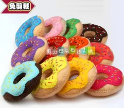 Donuts Fabric Felt kit Non-woven cloth Craft DIY Sewing set Felt Handwork Material DIY needlework supplies JDSTB