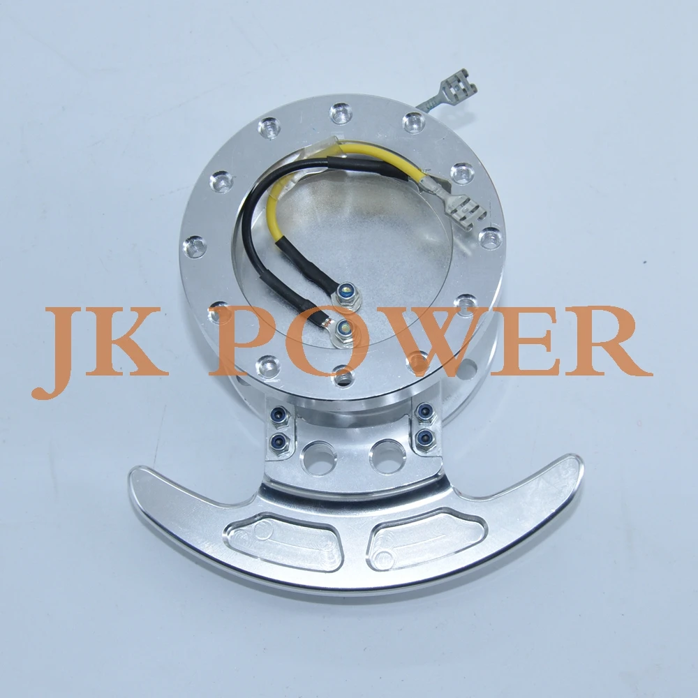 JK Racing WB Universal Racing Aluminum Steering Wheel Quick Release Hub Tilt Up Of Steering