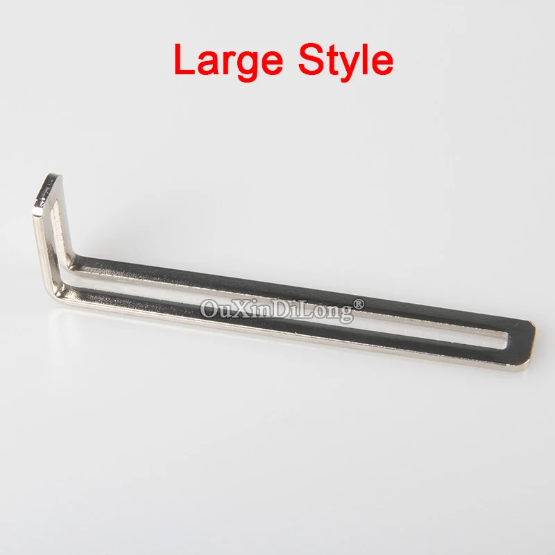 High Quality 50PCS L Shape Right Angle Corner Braces Board Frame Shelves Furniture Fastener Brackets Connectors