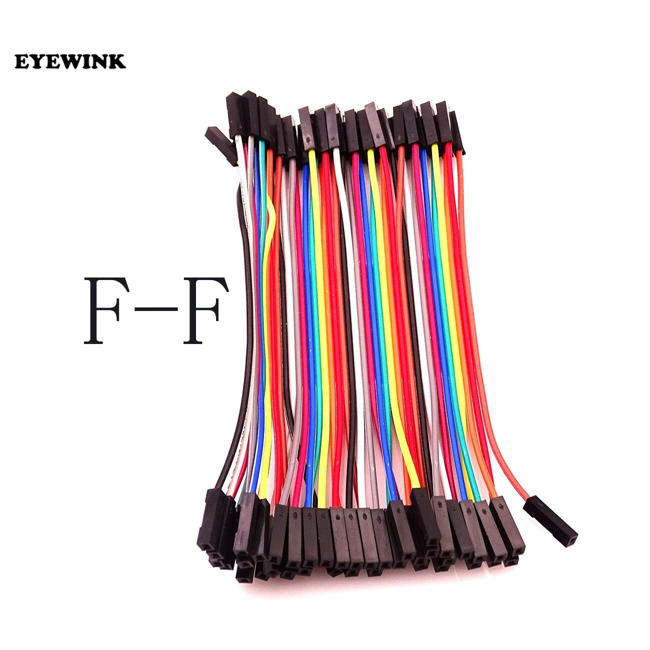 Dupont line 40pcs 10cm male to male + female to male and female to female jumper wire Dupont cable image 3