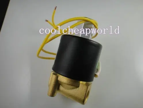 Электромагнитный водяной клапан N/O 12V DC 1/4 ", нормально открытый тип