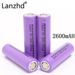 1-10 PCS 5C Power battery 18650 batteries lithium 2600mah Li-lon 3.7V battery for Electric drill Toy Electronic cigarettes