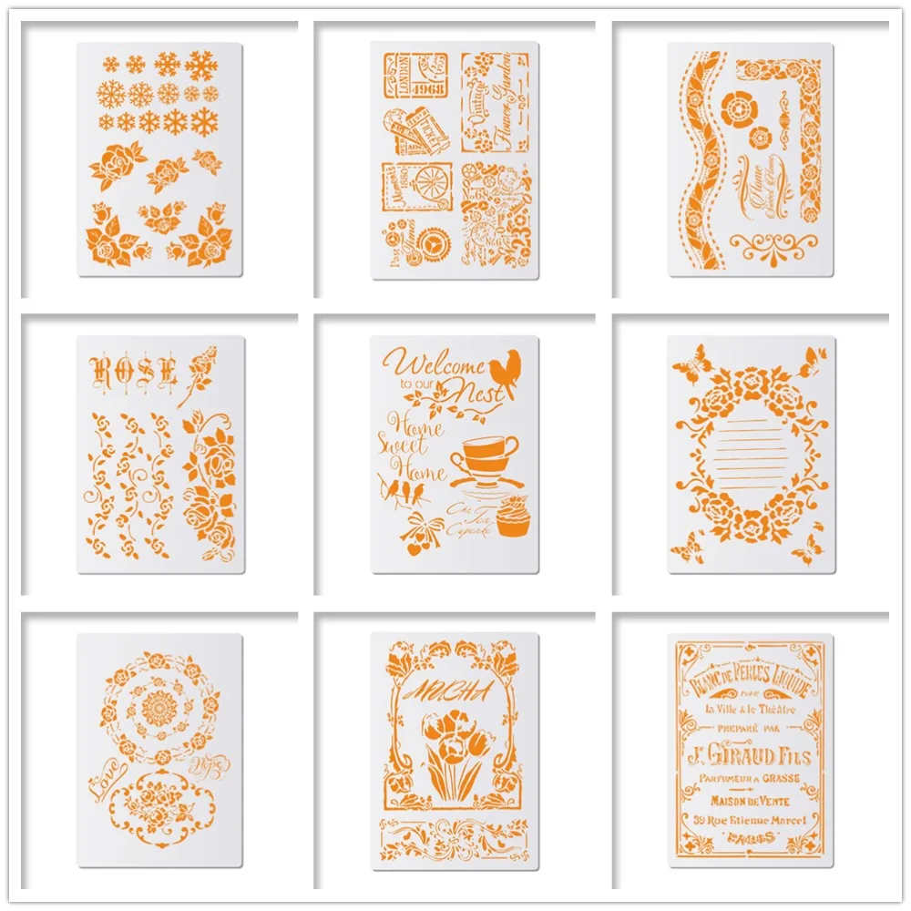 Crown DIY  Scrapbooking Stamp Craft Hollow Layering Stencils For Wall Painting Album Decorative Embossing Paper Card