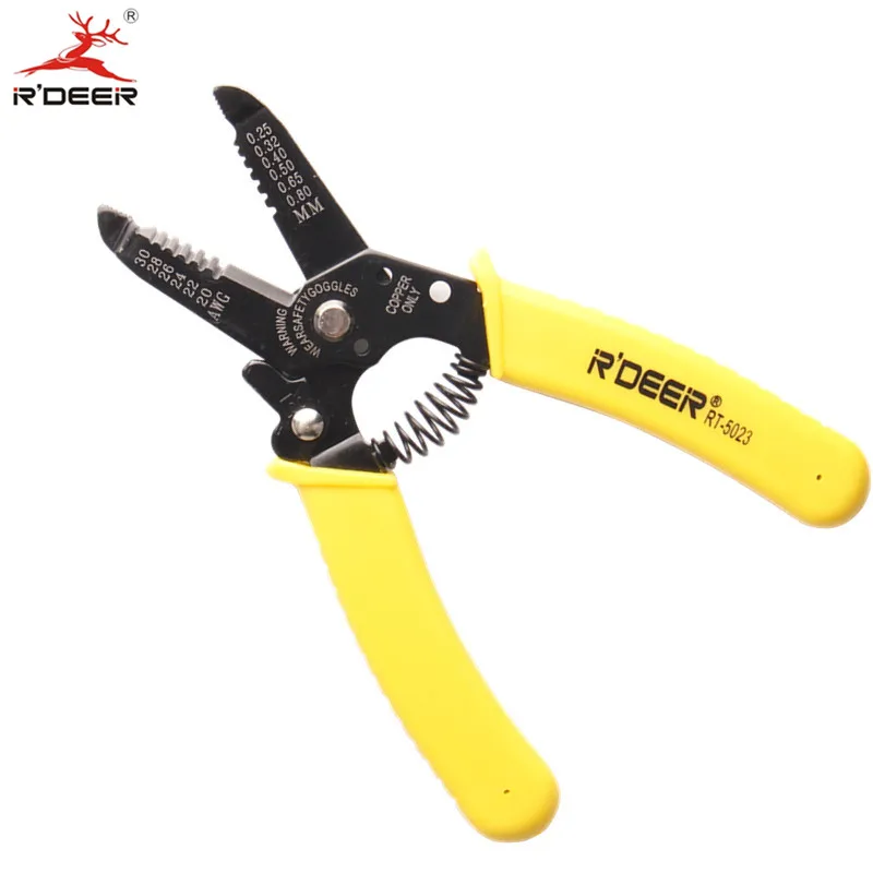 RDEER 160mm Wire Stripper Multitool Pliers Cutter Cable Automatic Wire Stripper Hand Tools