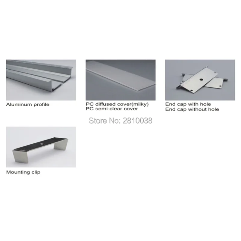 10 X 1M Sets/Lot T style Anodized LED aluminium profile Extruded Aluminum led extrusion lighting for ceiling or wall lights