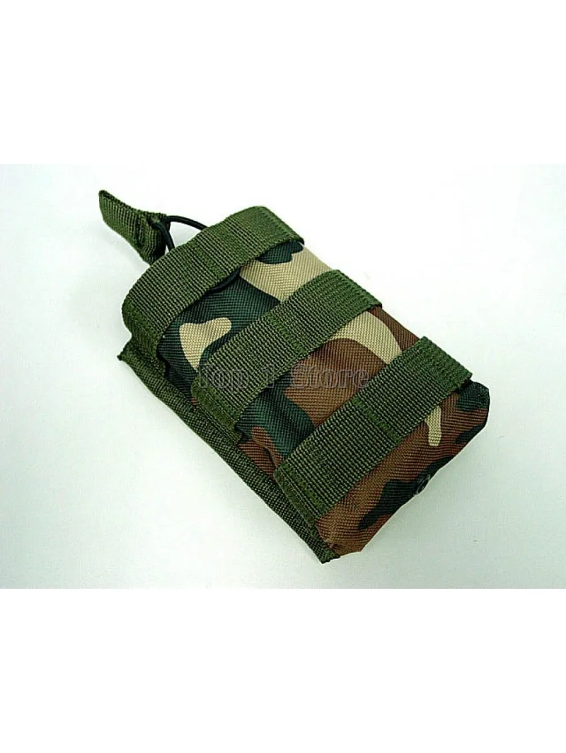 Multifunctional Tactical Molle Bag Open Top Bicycles Hunting Accessories kit Walkie Talkie Magazine Pouch Bags 5 Color