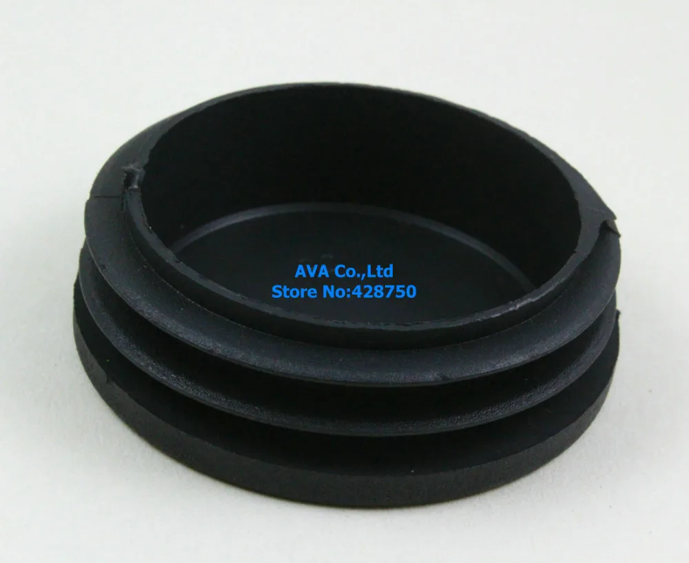 20 Pieces 60mm Round Plastic Insert Cap Tube End Cap