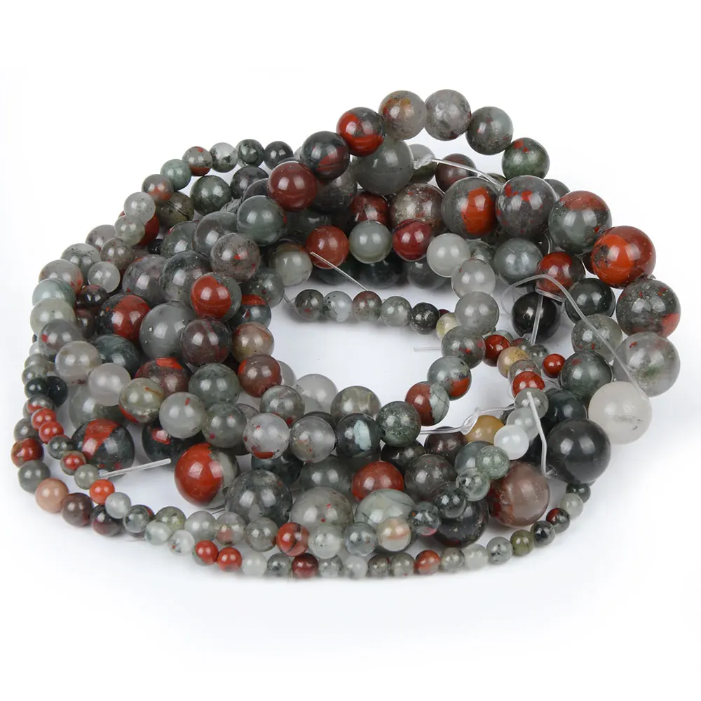 Natural Stone Women Jewelry Fashion Making Loose Beads 4 6 8 10 12mm