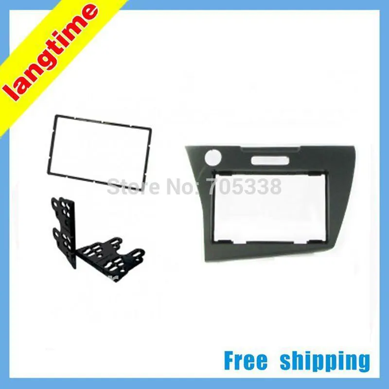 

Free shipping-Car refitting DVD frame,DVD panel,Dash Kit,Fascia,Radio Frame,Audio frame for 2010 Honda CRZ(LEFT).2 DIN