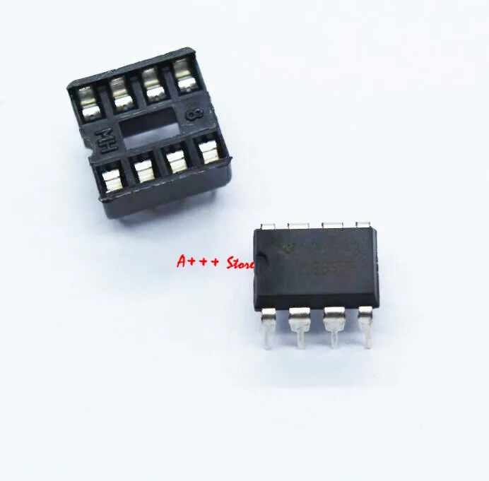 Prese DIP 20 pezzi, (10 ciascuno) NE555 IC 555 e 8 Pin