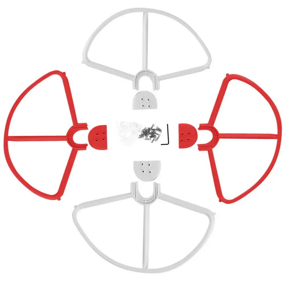 4 Peices Quick Release Propeller Guard for DJI Phantom 3 Camera Drone Blade Bumper Props Protector Phantom 2 Protective Parts