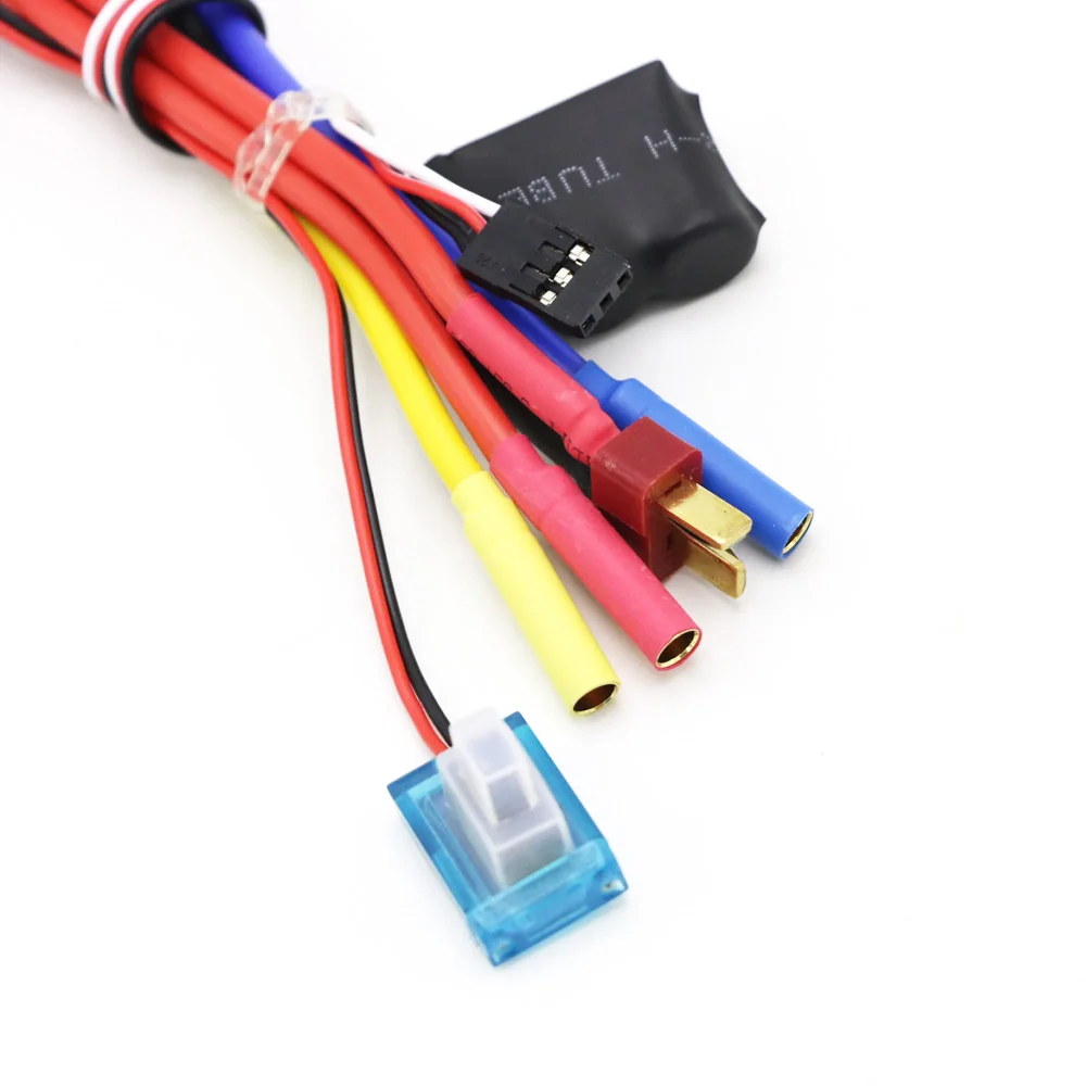 Waterproof 45A 60A 80A 120A Brushless ESC Electric Speed Controller Dust-proof for 1/8 1/10 1/12 RC Car Crawler  RC Boat Part