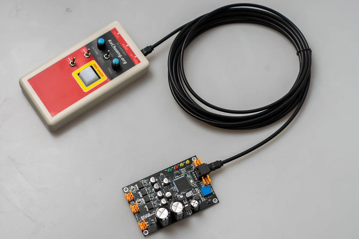 Bobine Tesla, DRSSTC SKP, pilote d'impulsion de saut en Arc léopard, contrôleur d'extinction, nouveauté