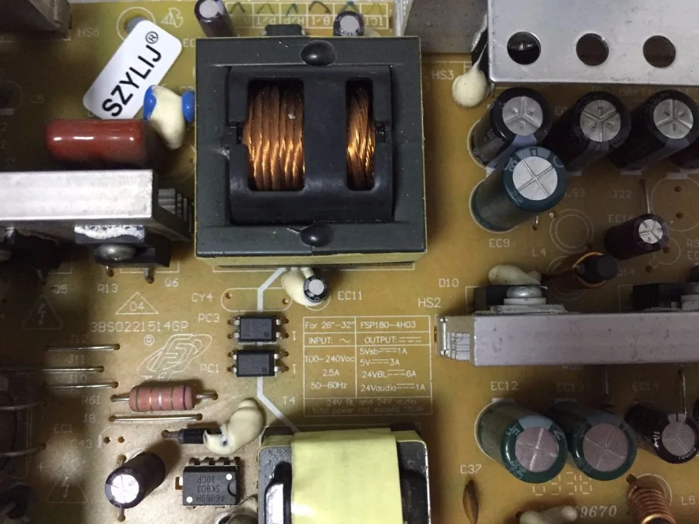 Power Board para Spot TV, LT3212, 3BS0210813GP, FSP180-4H02, FSP180-4H03, Frete Grátis, 1Pc Lot