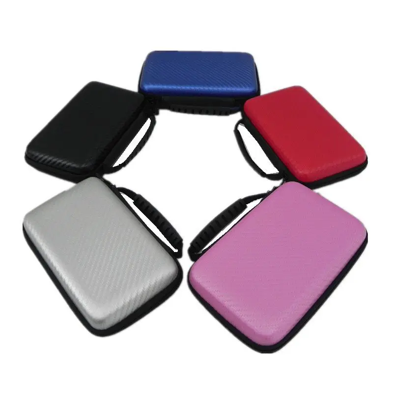 

10 PCS a lot EVA Hard Cover Carry Case for 2DS LL/XL New Travle Carry bag & 1 Stylus 16 Game Cards Storage Travel Bag