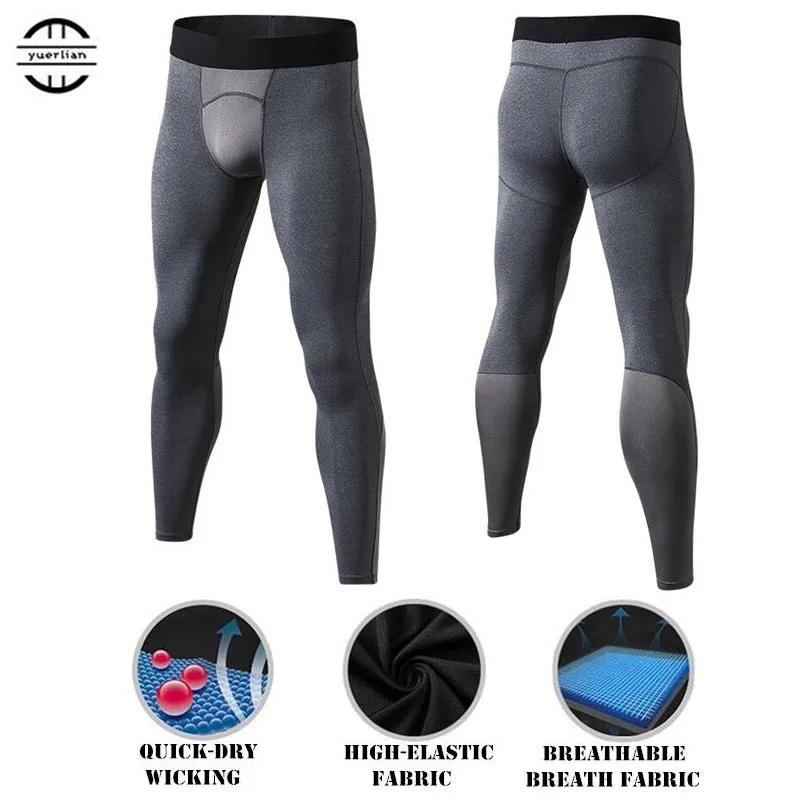 

Men Pro Shaper Compression Underwear 3D Cut Tight Pants,High Elastic Sweat Quick-dry Wicking Sport Fitness Bottom Long Trousers