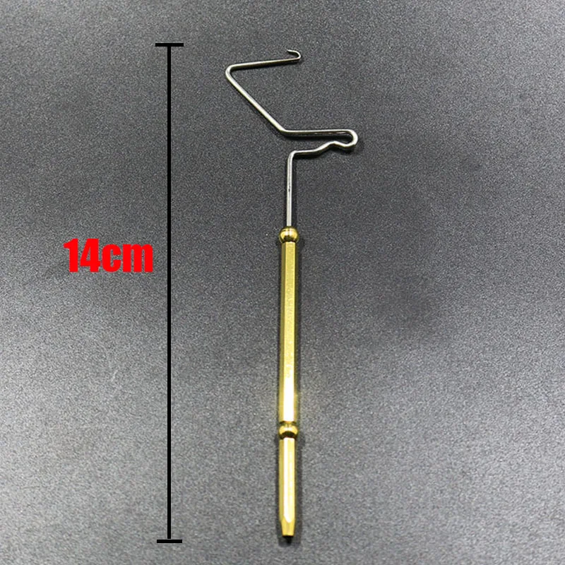 Royal Sissi Fly tying rotary whip finisher built-in half hitch brass material handle knot tying widgets general fly tying tools