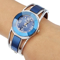 Women Watch XINHUA Stainless Steel Quartz Bangle Watches Fashion Elegant Hot Sale major wristwatch blue white pink black relojes