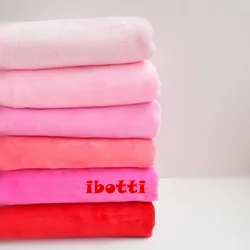 6pcs 40*50cm New Pink super soft coral fleece Fabric Meter Plush Telas Tissus Patchwork Sewing Textiles Handmade Peluche  Tissus