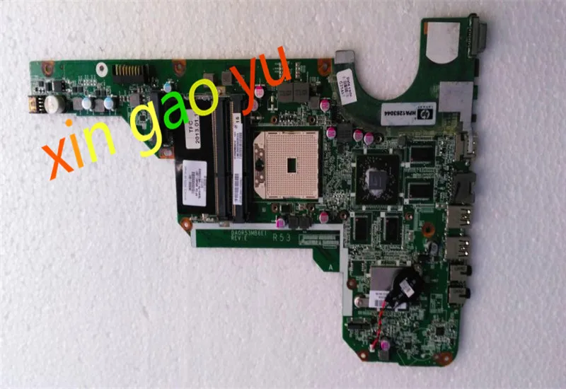 For HP Pavilion G4-2000 G6-2000 G7Z-2100  Laptop Mainboard 683030-001 DA0R53MB6E0  HD 7520G Motherboard