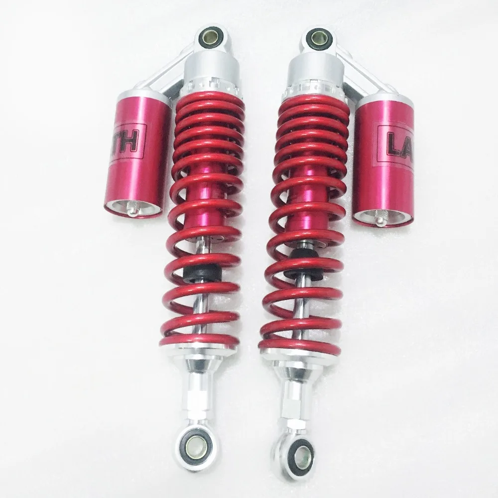 370mm 380mm 8mm spring Motorcycle Rear Shocks Absorbers Suspension for Honda Yamaha Suzuki Kawasaki Dirt bikes Gokart ATV