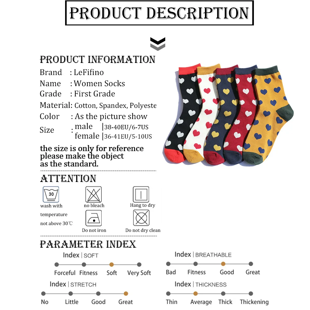 women cute cotton heart socks patchwork colorful fancy cozy sock harajuku japan short fun socks female happy funny novelty socks