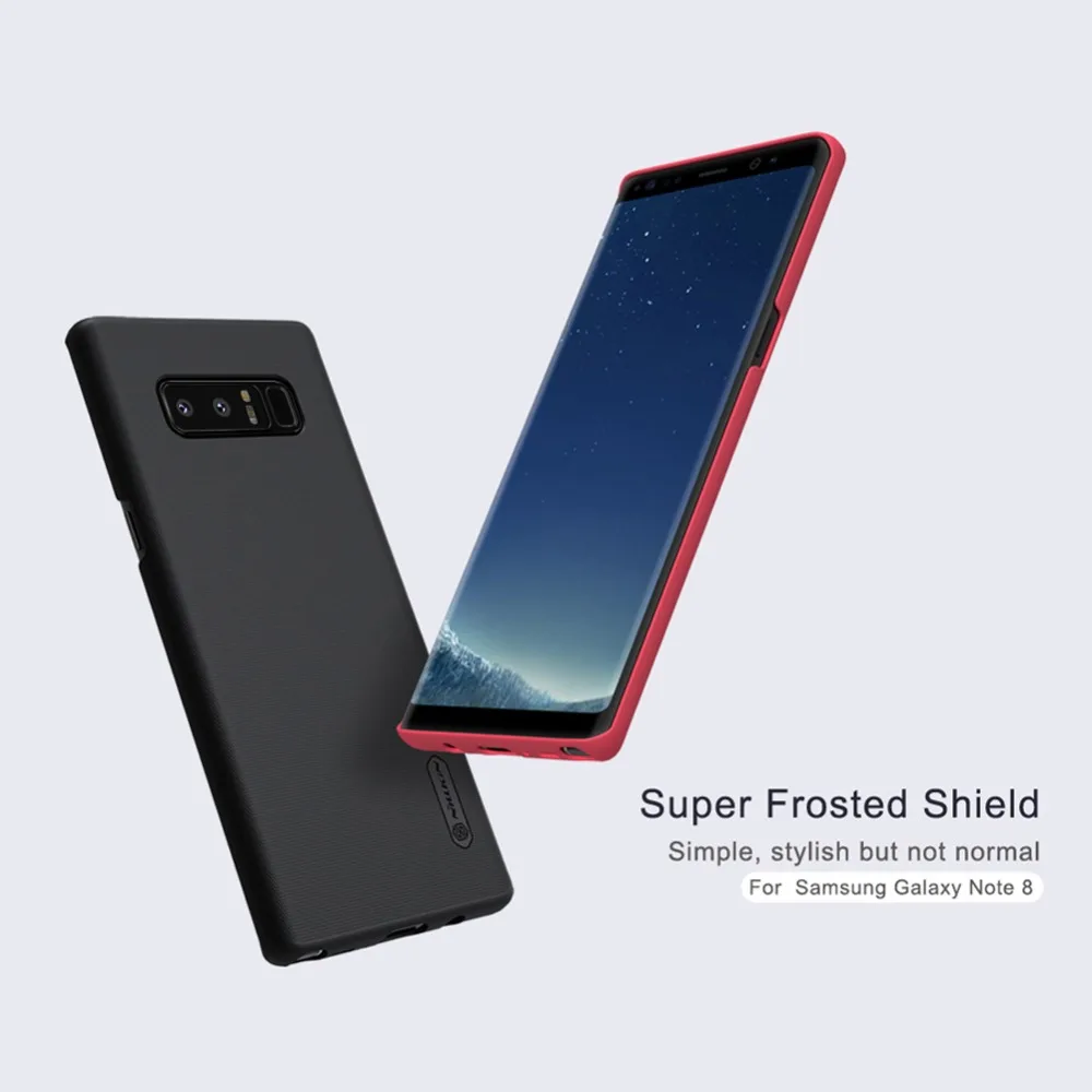Samsung Note 9 フォンケース Nillkin Frosted Shield PC ハード保護カバー Samsung Galaxy Note 10 Plus Note20 Ultra 5G Note9 Note10 Lite