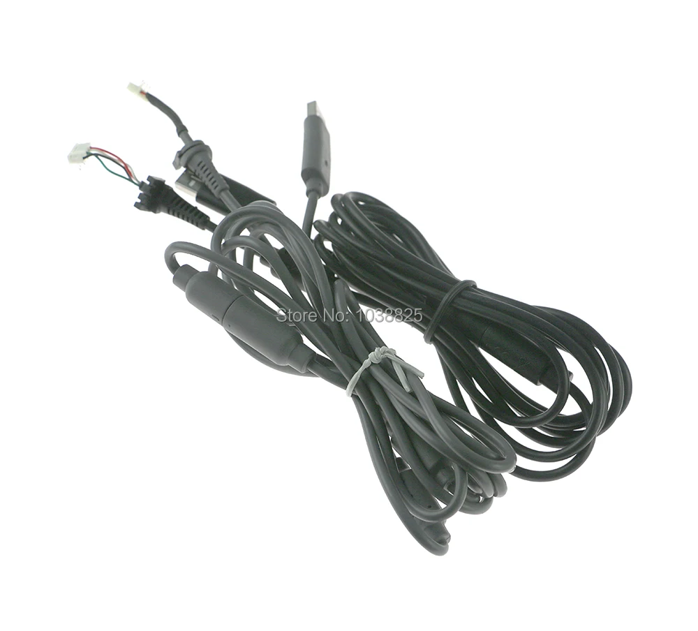Black Grey 4Pin Wired Controller Interface Cable For Xbox 360 USB Breakaway Cable Lead Cord Adapter