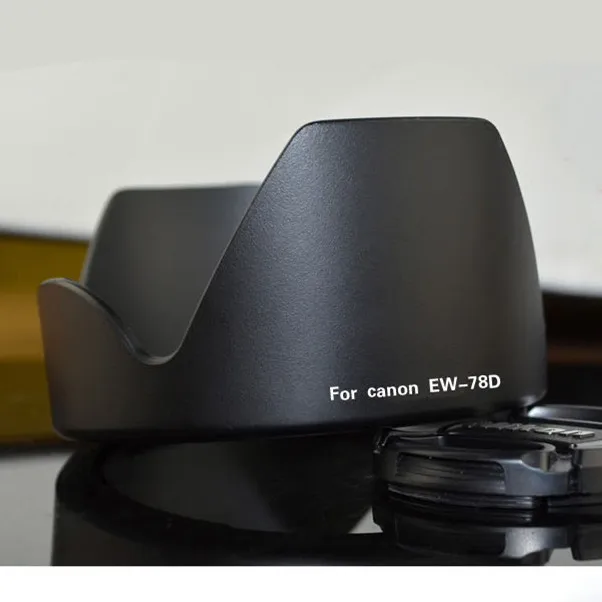 Reversable EW-78D 72mm ew 78b Lens Hood for Canon 7D 5DII 50D 60D T3i T2i T1i T3 EF 18/28-200mm