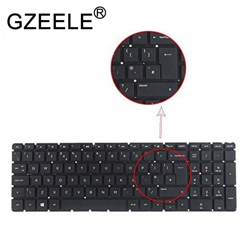 keyboard For HP Pavilion 17-x000 17-x007ds 17-x008ds 17-x009ds 17-x010ds 17-X 17-Y 250 G4 256 G4 255 G4 15-ac 15-ac000 15-af